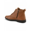 TSF FORMAL LACE UP BOOT WITH ZIP (TAN)